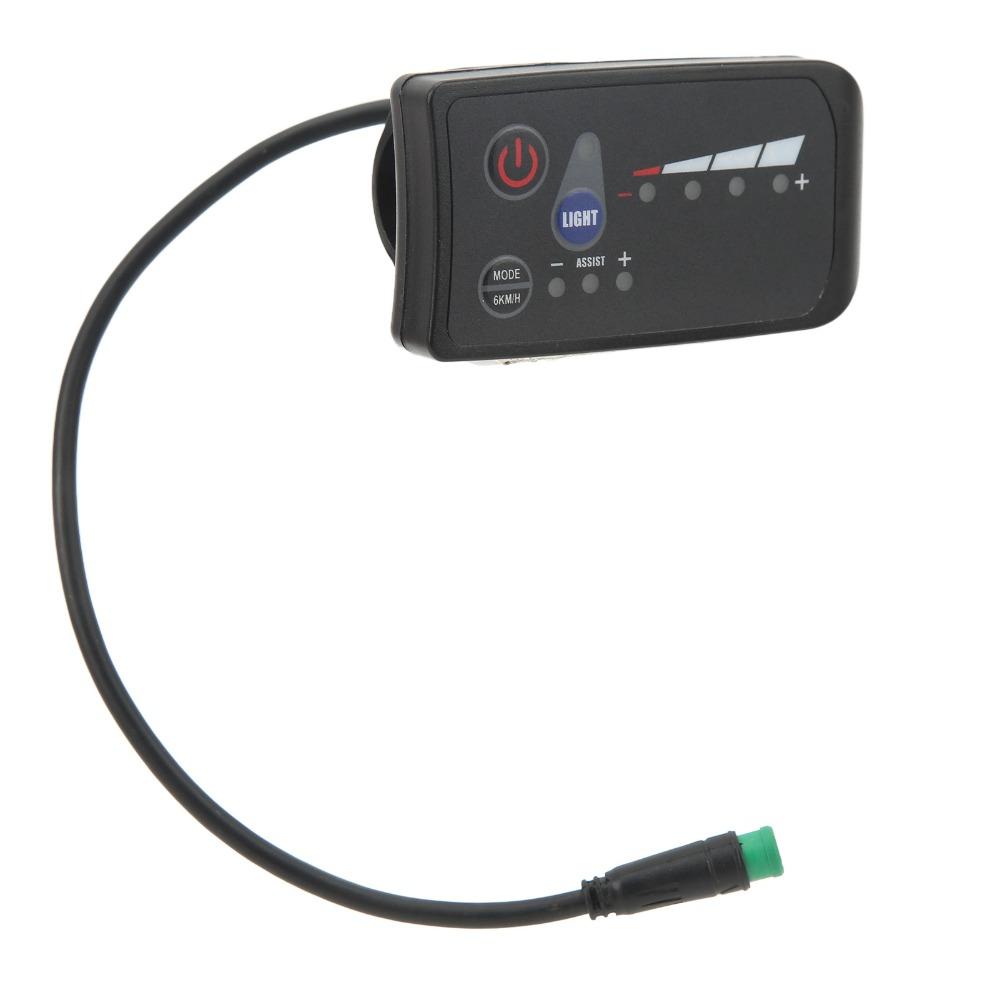 5-pins mannelijke stekker S810 LED-display ABS Elektrische Fiets Bedieningspaneel Elektrische Fiets Onderdelen