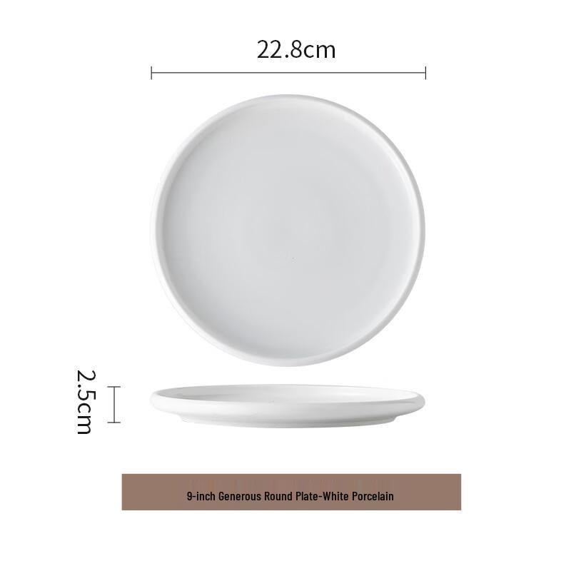 Premium Japanese Style Ceramic Dinner Plate