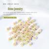 Gradient Camellia Resin Rhinestones Rose Nail Art Decorations, 3D Colorful Flatback Flowers (Approx. 50 Pieces)