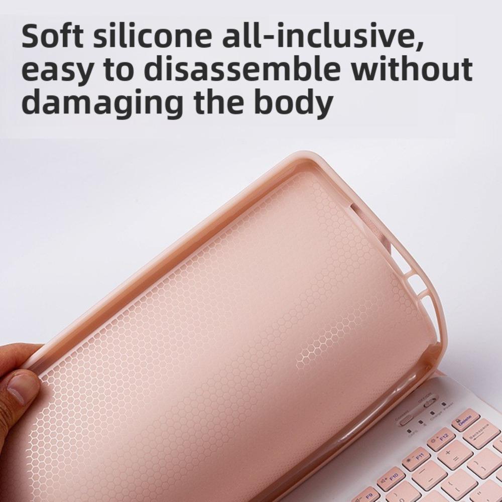 Bluetooth Keyboard Cover Set for iPad Pro 11 2021 with Apple Pencil Slot 10.5 12.9 Protective Case