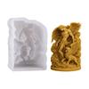 3D Sculpture Angel & Griffin Silicone Mold - Candle Soap Resin Casting Mold for DIY Craft Home Decor