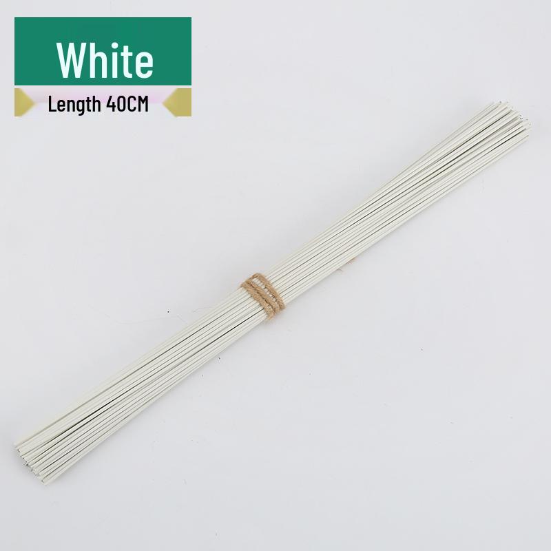 Handmade Floral Stem Iron Wire Yarn for DIY Basket Bouquets - Coffee, Green, White