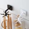 Kitchen Gadgets Accessories Bath Hook Wall Mounted 360° Rotating Coat Hanger