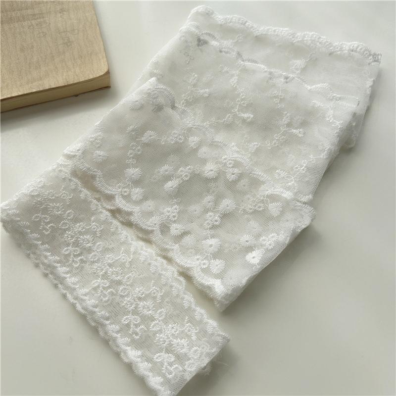 Sweet Lace Belt For Women To Match Skirts And Jeans, White Silk Belt, Long Silk Scarf, Suitable For Daily Wear