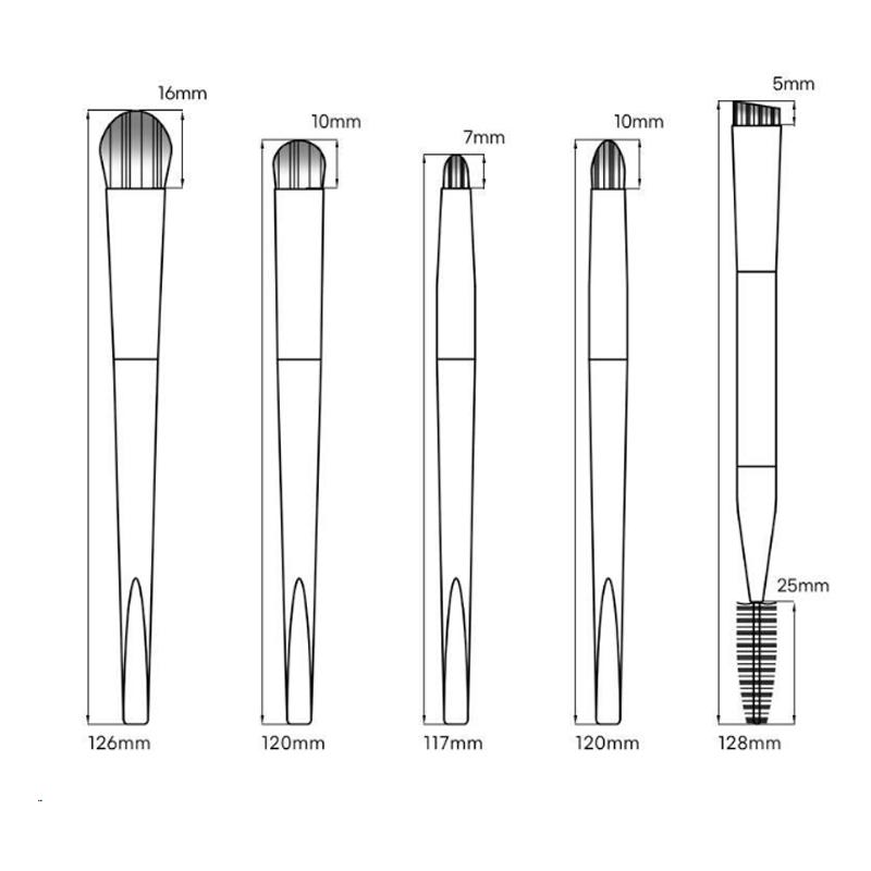 JUNGSAEMMOOL Master Class Eye Brush Portable Kit