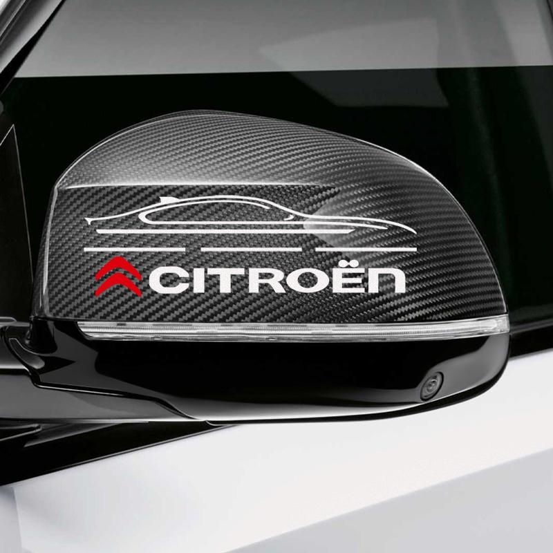 Citroen Car Rearview Mirror Body Trunk DecorationSticker For Citroen C4 C3 C5 C1 C2 Berlingo C-Elysee C4-Picasso C4-Aircross C4L