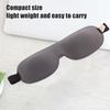 Light Blocking Sleeping Eye Mask Breathable Eyepatch Relieve Eyestrain for Men Women UseLight Gray