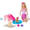 Coffret Piscine Des Chiots - MATTEL - Barbie - 5 Éléments - Accessoires Amusants - Mixte