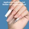30/60/70/150Pcs Space Hollow French Crystal Extension 3D With Scale Nail Dual Forms Nail Mold Reusable Uv Glue Nail Extension