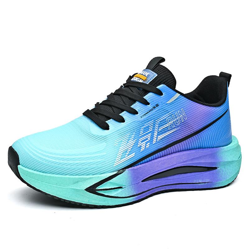 Couple Running Shoes, New Soft-soled Breathable Mesh Shoes, Springback Wear-resistant Cushioning Support, Professional Racing Running Shoes