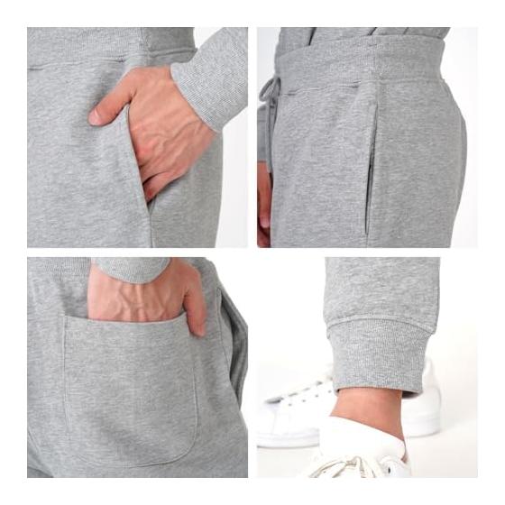 Sweatshirt Top and Bottom 100% Cotton Men's Women's Loungewear Top and Bottom Set Setup Sweatshirt Long Sleeve Cotton Heavy Weight 12.0oz Pants