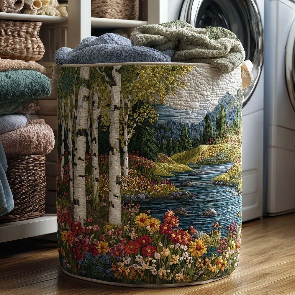 Large Capacity Dirty Clothes Storage Basket Folding Clothes Storage Bucket Bedroom