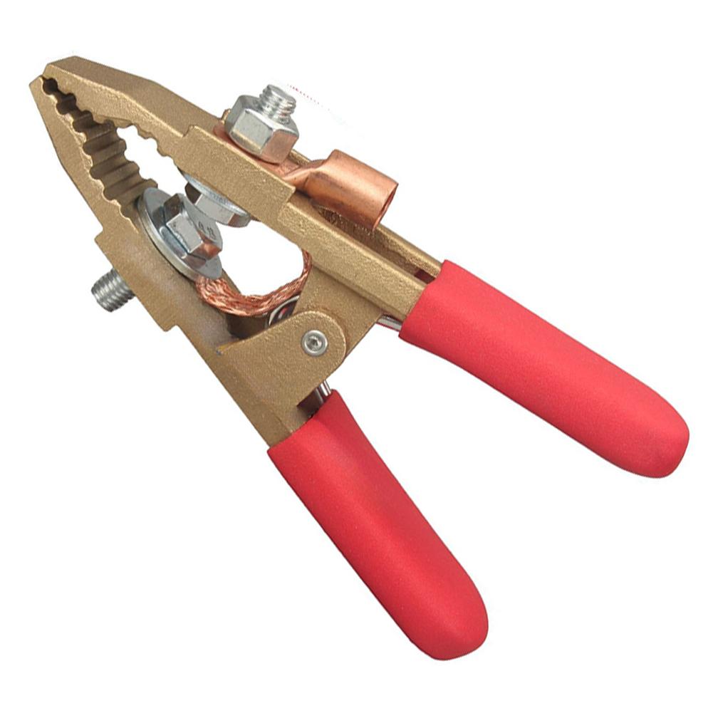 800A Brass Earth Cable Clamp for Grounding Applications in Gas Shielded Welding Argon Resistance and Stud Welding Heavy Duty Use