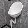 Wall-Mounted Children's Plastic Urinal - Simple Flushless Design