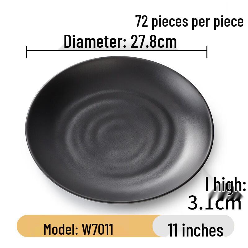 Melamine Round Serving Plates
