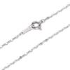 Goods Petal Necklace Platinum Pt850 [Happy Shop] Chain, 40cm, 1.2mm Wide,