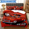 Nighttime Truck Drive 3pcs K-pop music group Bedding set,Ideal for Bedroom, Dormitory,Including Duvet Cover And 2pcs Pillowcases,Fan gifts
