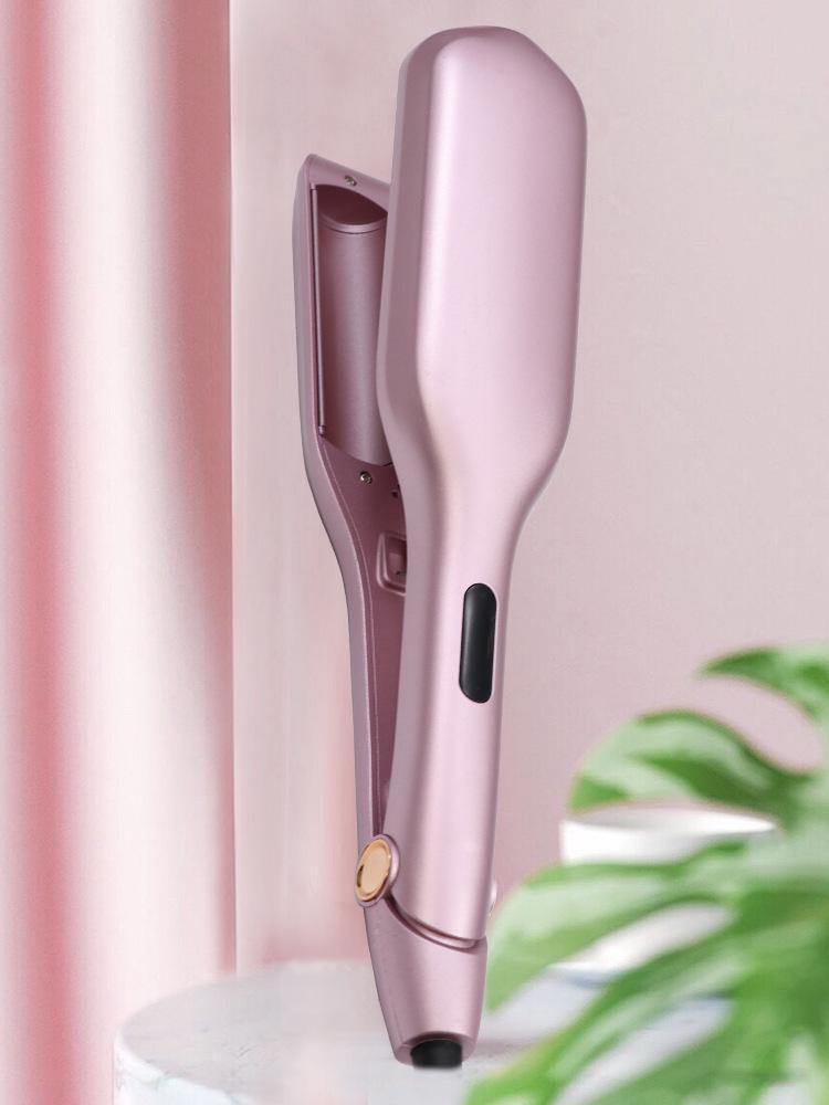 

32mm French Egg Curling Iron with Water Ripple, Large Curl & Wool Curl, Negative Ion Technology for Gentle Hair Styling золотий