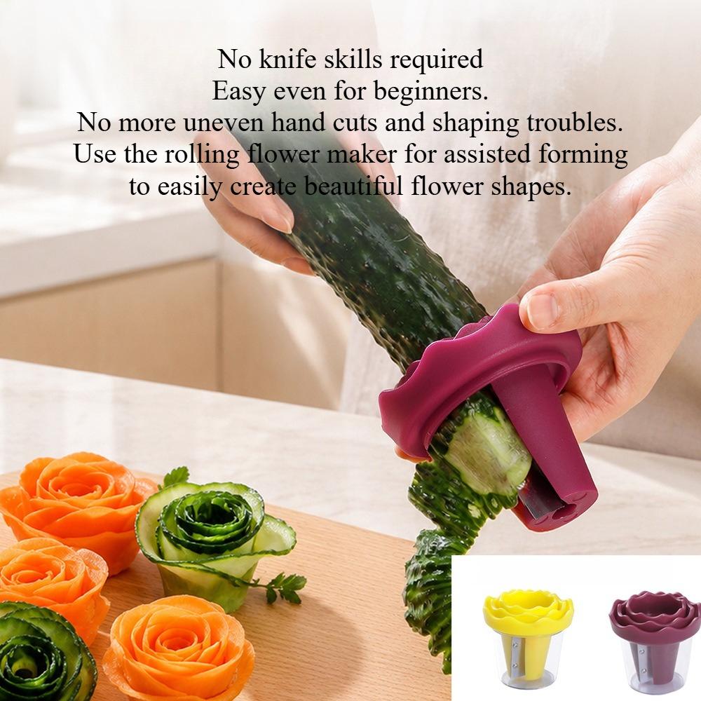 Nuovo Arriccia Verdure Affettatore a Spirale Gadget da Cucina Strumento per Intagliare Frutta LYWJ-Q-22