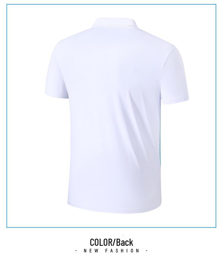 Unisex Breathable Quick-Dry Polo Shirt for Golf and Martial Arts