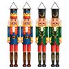 Christmas Nutcracker Shaped Door Couplet Navidad Natal Noel Wall Hanging Merry Christmas Decorations For Home 2025 New Year 2025