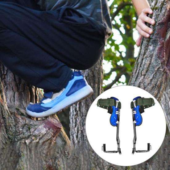 Juego de Picos para Trepar Árboles Acero Espuelas para Trepar Árboles Kit de Gaffs Árbol Endurecido a Alta Temperatura