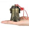 Alloy Wind Chime Car Pendant Buddhist Hall Ornament Supplies Lucky Fortune Fengshui Craft Home Bell Decoration Customized Gift