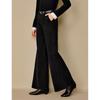 INMAN Women's Retro Wool Blend Wide-Leg Pants