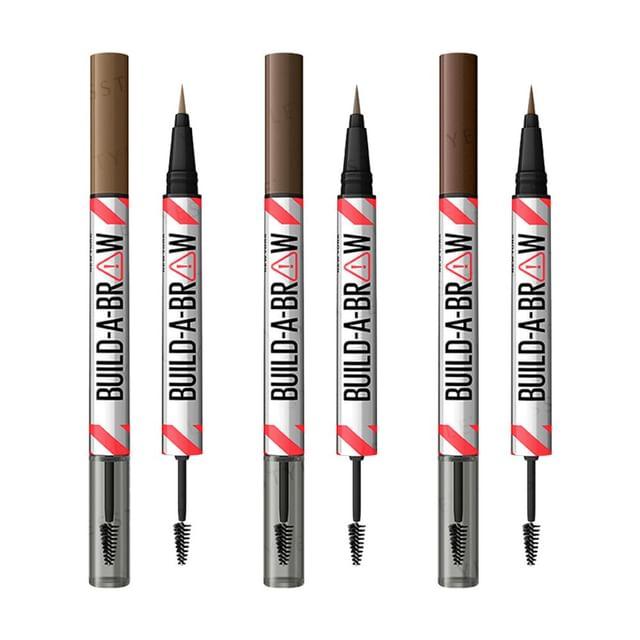 Maybelline - Build A Brow 2 In 1 Brow Pen 04 Ash Brown