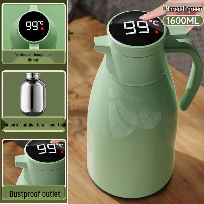 

2024 Большой емкости термос для дома, общежития и офиса - Новая модель для горячей и кипяченой воды 800ml to 2000ml