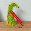 Bendable Plush Christmas Tree Holiday Desktop Ornament with Mini Ladder for Party Decorations