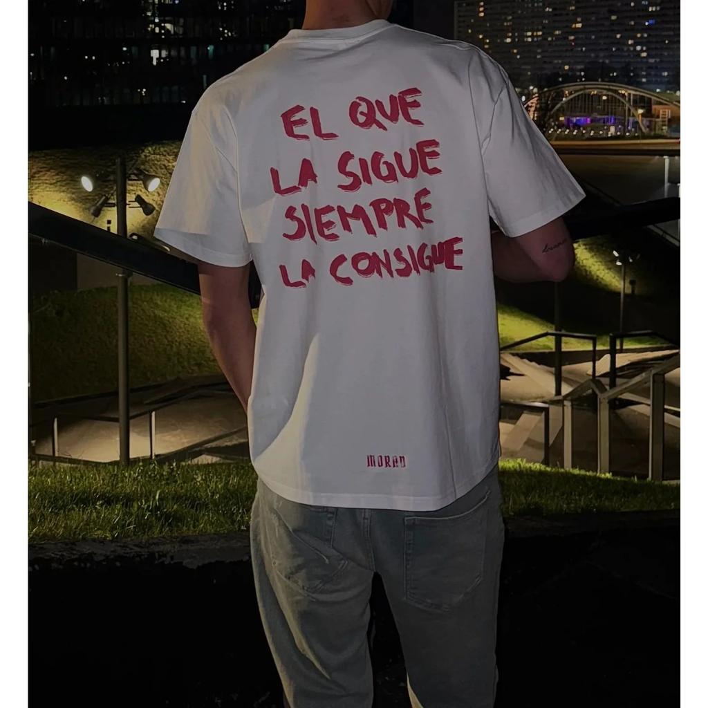 Morad Sigue Tour Album Tricou Bărbați Femei Bumbac de Înaltă Calitate Tricou Modă Hip Hop Mânecă Scurtă Tricouri Streetwear
