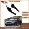 Compatible with BMW M2 F87 (2016-2022) MP Style Carbon Fiber Front Corner Splitters 