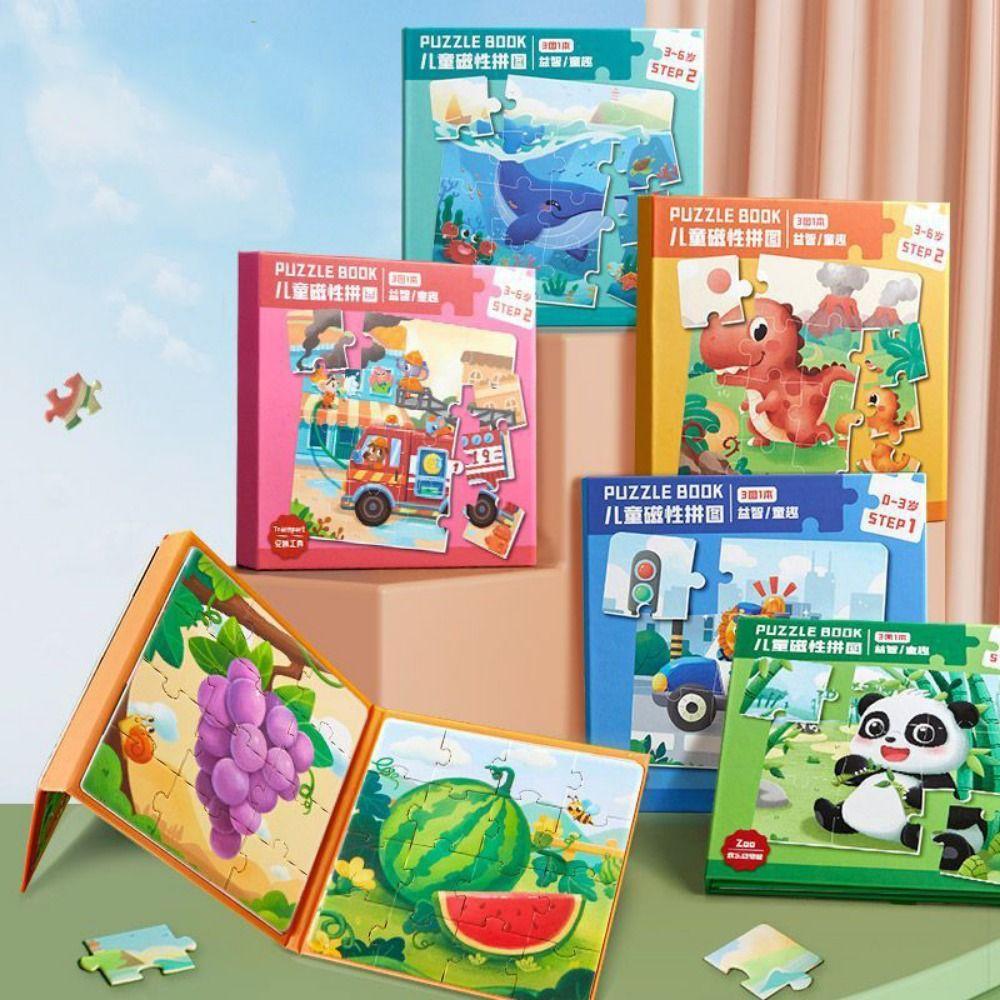 

Magnetic Attraction Cartoon Animal Jigsaw Elephant Numbers Jigsaw Puzzle Housewarming Style 5