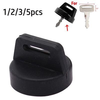 1/2/3/5pc Key Switch Cover For Polaris For 400 500 570 800 900 5433534 Ignition Key Protective Case Dust Cap With Nut
