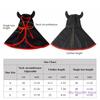 Halloween Pet Costume Funny Vampire Cloth Party Cosplay Dress Cosplay Supplies Black Red Vampire Party Costume Dog Accessories