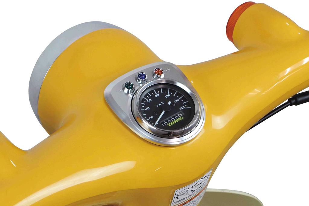 SP Takegawa Speedometer Kit Black White for Super Cub Cub (TAKEGAWA) D-Type & 50/Little 05-05-0105