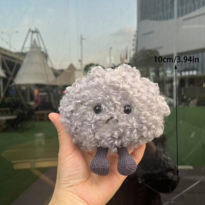 Llavero de Peluche Nube Oscura Kawaii Lindo Juguete de Peluche Llavero Adorno Encantador para Bolso Decoración Colgante para Mochila Regalos para Niñas