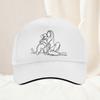 Classic Retro Dog Mom Printed Baseball Cap Outdoor Casual Sports Sun Hat Adjustable Soft Top Duckbill Cap