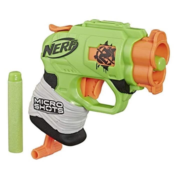 Jeu D'Adresse NERF WP1XS Microshots Zombie Strike Doublestrike Blaste