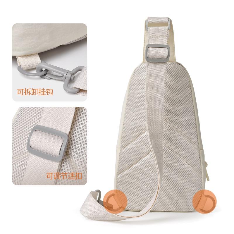 Breast Bag Women's Messenger Bag Casual Oxford Cloth Bag Backpack Shoulder Bag Women's Bag Chest Bag Tide Bag