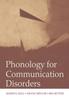 The Phonology for Communication Disorders Book