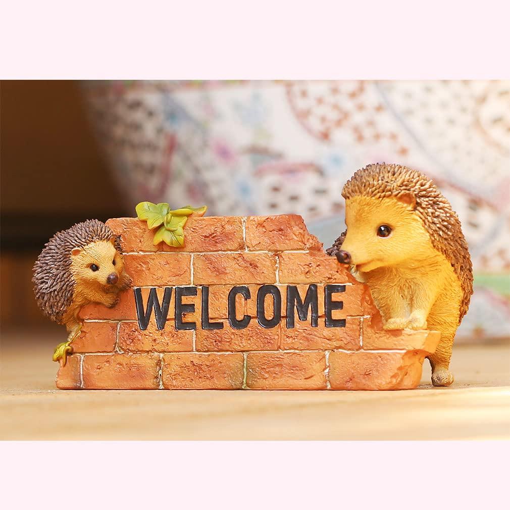 Devalier Ca235a Hedgehog Figurine Hedgehog Resin Gift Perfect Present [Genuine Product]