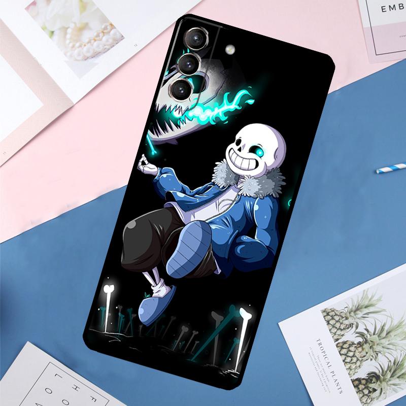 Undertale Sans Case For Samsung Galaxy S23 S22 S24 Ultra Note 20 S20 S21 FE S9 S10 Note 10 Plus Back Cover