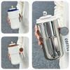 Trendy Coffee Mug Portable And Insulated Ideal For Students And Sports Enthusiasts