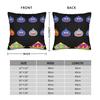 Anime D-Dragon q-Quest Slime Pillow Cover  Funny Pillow Case For Sofa Home Decor Comfy Cushion Cover Gift