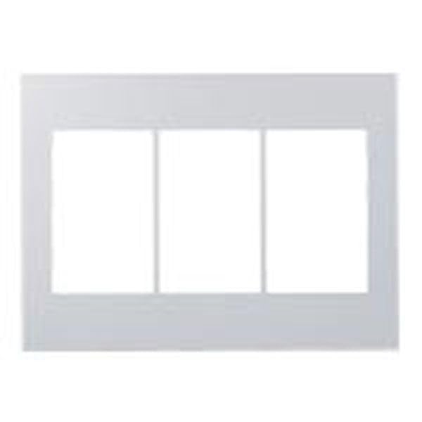 

Panasonic Select Switch Plate, Advance S, Silver, 162mm W x 6.8mm D x 120mm H, WTA8103CS