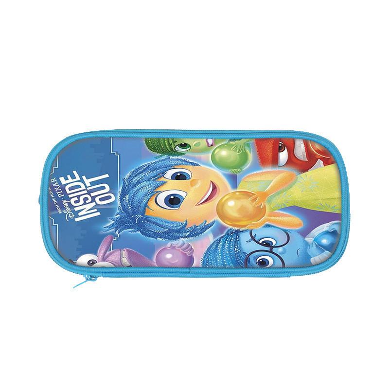 Inside Out Brain Characters Pencil Case With Large Capacity For Students And Office Use