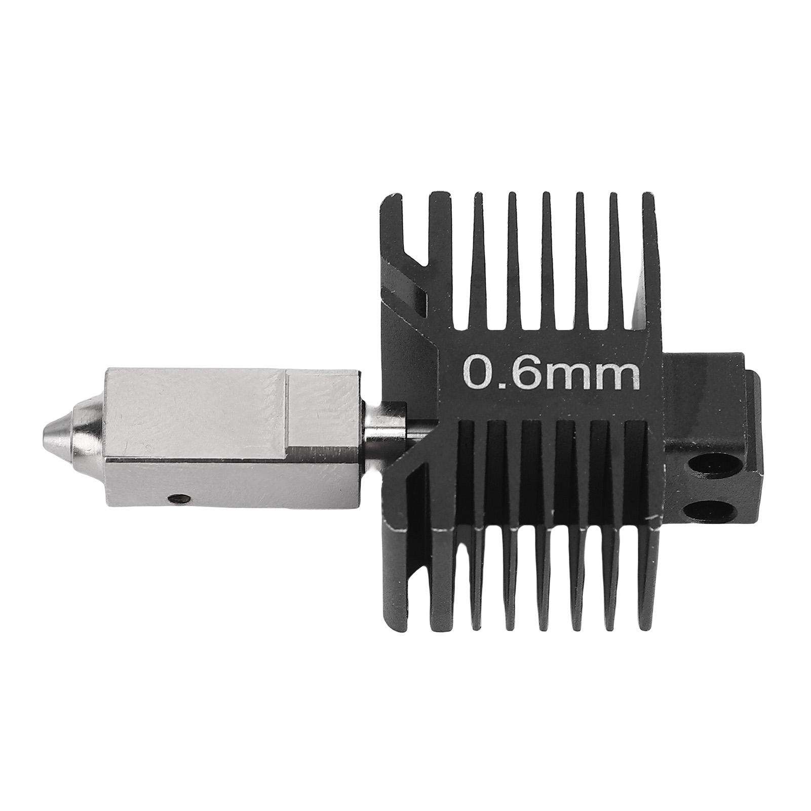 

3D Printer Hotend Kit Replacement for X1 P1P P1S 3D Printer Hardened Steel Nozzle 60W Ceramic Hter Hot End Kit