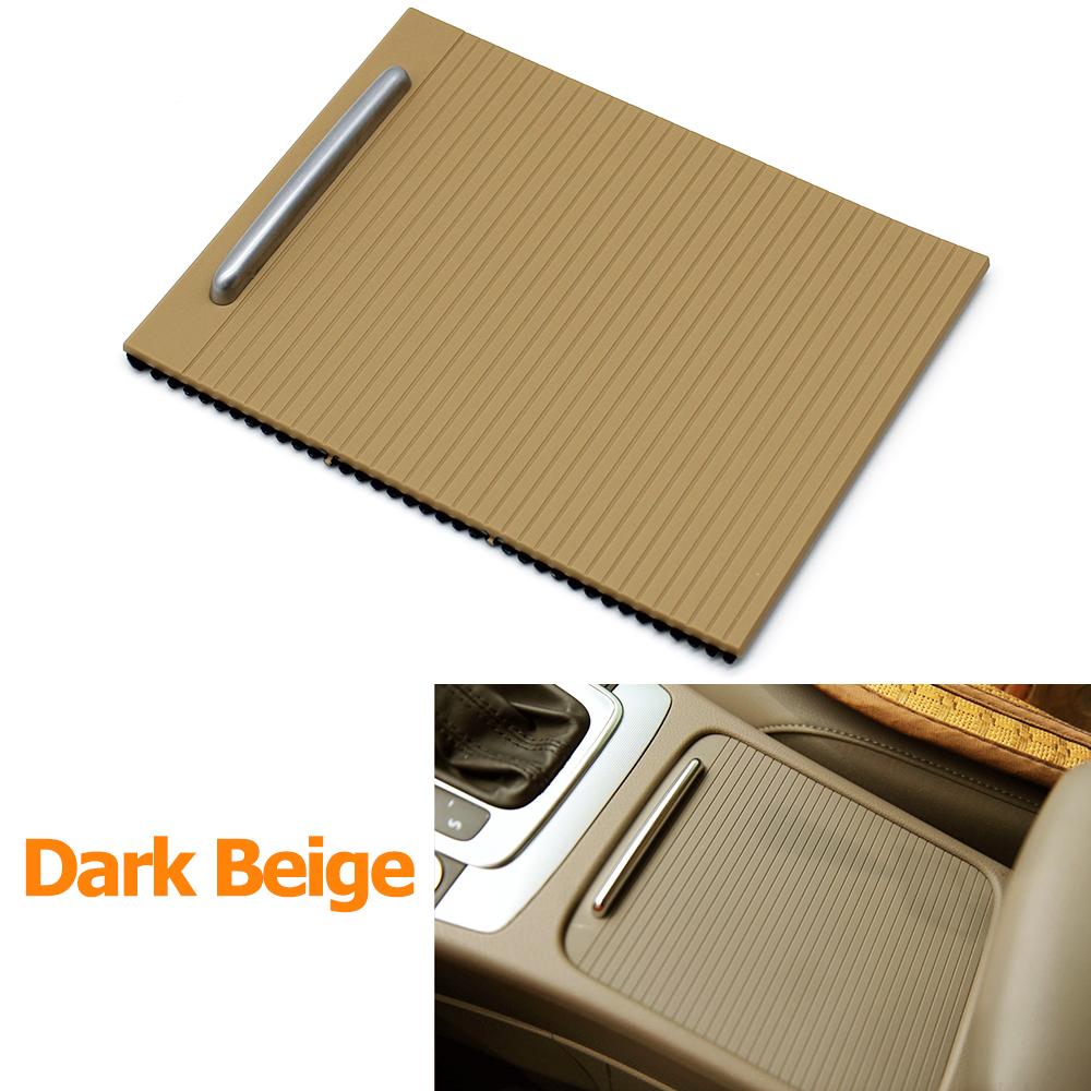 Car Center Console Drink Water Cup Holder Roller Shutter Panel Dust Cover Replacement For VW Passat B6 B7 CC 3CD8575039B9